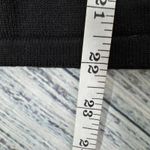 J. McLaughlin  Silk Front Cardigan Small Nautical Rope Print Black Sweater Vintage Photo 5