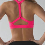 Lululemon  Pack It In Bra Neon Pink Size 8 Photo 0