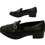 Tahari Langley Block Heel Loafer Black US Women's 6M Photo 0