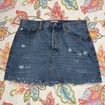 Umgee The  Jeans Company size 30 waist denim mini skirt button up casual summer Photo 8