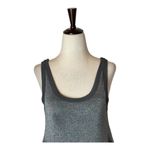 Free People  Beach Dress Womens Small Silver Metallic Cruise Town Tank‎ Mini Photo 5