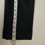 Armand Ventilo Black 100% Wool Lined High Rise Cuffed Pants Size 10 Photo 3