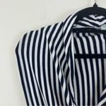 Anthropologie Saturday Sunday Navy Striped Belted Dress Size XS Photo 1
