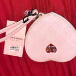 Juicy Couture  Zip Wallet Heart-Shaped Wristlet Photo 0