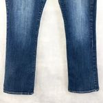 Old Navy  Womens Jeans 6 Short Curvy Bootcut Mid Rise Dark Wash Classic Minimal Photo 2