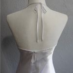 Victoria's Secret 1990’s Vintage Victoria’s Black&white lace and satin slip dress Medium Gold Tag Photo 2