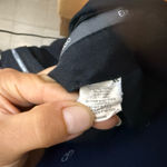 EXPRESS Editor Black Pinstripe Wide Leg Trousers Photo 3