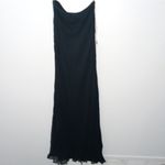 Cassandra Stone black silk dress/ strapless dress size 4 Photo 5