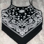 SheIn Paisley Print Bandana Cami Top Photo 2