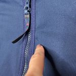 Stella McCartney Adidas collab quarter Zip Up Long Sleeve athletic Hoodie Top Sm Blue Photo 2