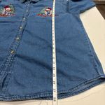 Bobbie Brooks Blue VTG Denim Shirt teddy bears embroidered Size undefined Photo 3