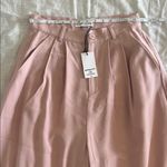 NONchalant $284 Revolve Wide Leg Fabi Pants in Pink NWT Sz Med Photo 11