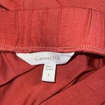 Garnet Hill  Skirt Womens Small Rust Terracotta Red Orange Pockets Elastic Waist Photo 6
