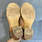 Vince Camuto  Womens Lavette Sandal Size 9M Cognac Tan Leather Slingback Heel Photo 7