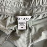 Athleta Brooklyn Textured Jogger City Stripe Coast Grey size 14 Photo 3