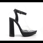 Cape Robbin lovely chunky block high heel sandal Photo 1