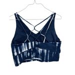 Sweaty Betty  Super‎ Soft Strappy Crop Workout Tank Woman's Size L Grey White NWT Photo 3