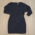 Pepe Jeans New  Sheer Back Black Mini Dress Photo 0