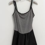 Black & White VTG Black White Swim Dress Womens Size 12 Swimsuit Skirt Concepts Sirena Retro Photo 0