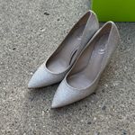 Sam Edelman Hazel Pointed Toe Pump Champagne Gold mesh Photo 2