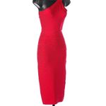 Herve Leger One Shoulder Knee Length Bandage Dress NWT Photo 2