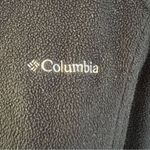Columbia Black Full Zip Fleece Jacket Outdoor Hiking Camping Layering Warm Sz L Size L Photo 2