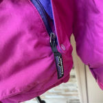 Patagonia Vintage  Y2K Jacket Full Zip Womens 10 M Pink Blue
Bomber Coat RARE Photo 10