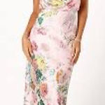 Petal and Pup  Anabelle Halter Neck Midi Dress Photo 0