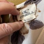 O'Neill  size S jumpsuit  (shorts) crepe floral lace up front key hole back. Photo 4