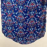 Hippie Rose  Womens Small Floral Sheer Fairy Cottagecore Garden Beachy Relaxed Photo 3