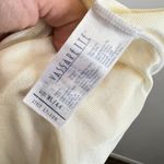 Vassarette Vintage  Nylon Cami Tank Slip Top Camisole XL/44 Lace Trim USA Cream Photo 2