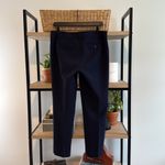 Talbots  Mid-Rise Hampshire Ankle Navy Woven Career Dress Pant Trouser, 8P Photo 3
