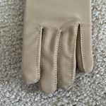 Gold/Tan Nylon Driving Gloves sz M/L Tan Photo 1
