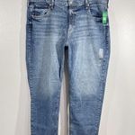 Gap '90s Loose Jeans Mid Rise Low Stretch Denim Blue Women's Size 20/35R x 30 Photo 0