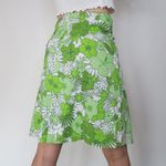 Vintage Y2K Harley Rose Green Floral Skirt Size L Photo 1
