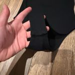 ZARA  | Black Asymmetrical Bodysuit Photo 4