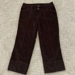 a.n.a Brown Corduroy Cropped Pants Photo 0