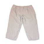 J. Jill Love Linen Gray Linen Pants Lagenlook Wide Leg XL Photo 0