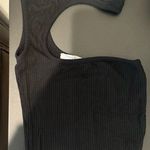 LF Cut Out Shoulder Mock Neck Tank Top Photo 0