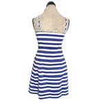 Gap Womens Dress Sz 4 Nautical Coastal Girl Beach Minimalist Stripe Sailor Photo 2