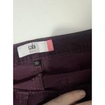 CAbi  Woman’s Deep Purple Cotton Skinny Corduroy Pants 3197 Size 6 Y2K Boho. EUC Photo 3