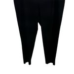 Eileen Fisher Women's XL Black Stretch Knit Casual Pull On Cropped Photo 2