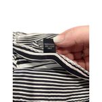 Handmade 100% Silk Striped Neck/Head Scarf Black One Size Old Money Glam Retro Photo 3