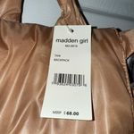 Madden Girl NWT  Dark Tan Puffer Backpack Photo 3
