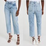 Pistola Cassie Cropped Raw Hem Distressed Hem Straight Leg Jeans 26 P6323TRI-BAJ Photo 1
