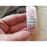 Topshop Sweater Womens Gray Mock Neck Long Sleeve Chevron Pattern Front Sz 12P Photo 5