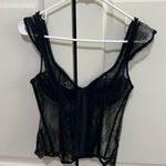 LIONESS Corset Lace Top Photo 4