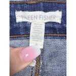 Eileen Fisher  Organic Cotton Stretch Denim Jean Pant Womens 8 Medium Wash Photo 5
