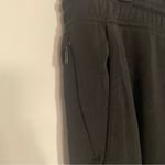 Athleta Women Wide Leg Capri Pants Pockets Activewear Size Lg Black Yoga Legging Photo 2