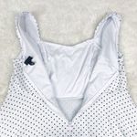 Torrid Retro White Polka Dot Sleeveless Swing Dress Knee Length Knit Size 14 Photo 5